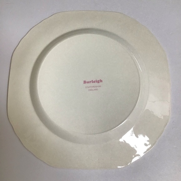 Prince Edward Island Bone China Plate Lady’s Slipper Orchids England Vintage PEI - Picture 6 of 8